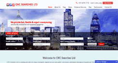 Desktop Screenshot of cncsearches.co.uk